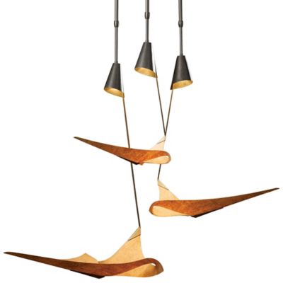 Icarus 3-Light Pendant by Hubbardton Forge - Starlight Lighting USA and Canada